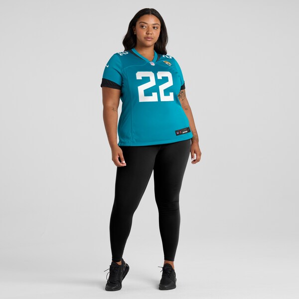 Jarrian Jones Jacksonville Jaguars Nike Women's Game Jersey - Teal - Image 7