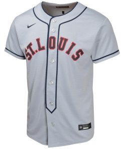 Alternative view of Nolan Arenado St. Louis Cardinals Nike Youth 2024 Rickwood Classic Limited Player Jersey - Gray