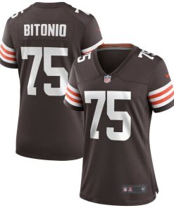 Joel Bitonio Cleveland Browns Nike Women's Game Jersey - Brown