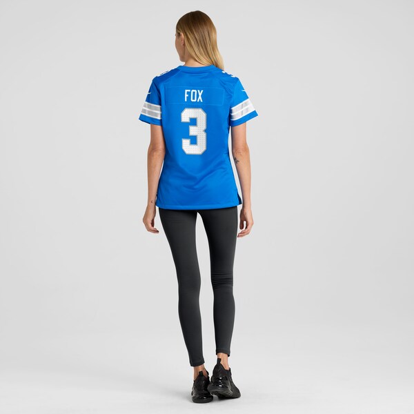 Jack Fox Detroit Lions Nike Women's Team Game Jersey - Blue - Image 5