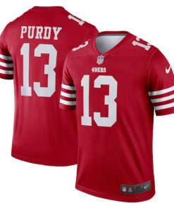Brock Purdy San Francisco 49ers Nike Team  Legend Jersey - Scarlet