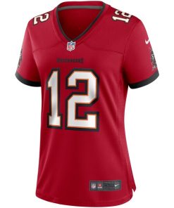 Alternative view of Trent Dilfer Tampa Bay Buccaneers Nike Women's Game Retired Player Jersey - Red