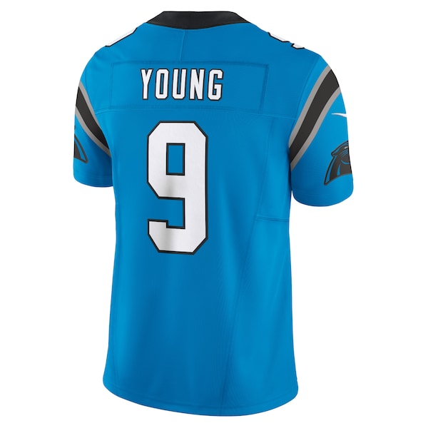 Bryce Young Carolina Panthers Nike Vapor F.U.S.E. Limited Jersey - Blue/White - Image 4