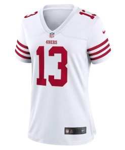 Alternative view of Brock Purdy San Francisco 49ers Nike Women's Game Jersey - White