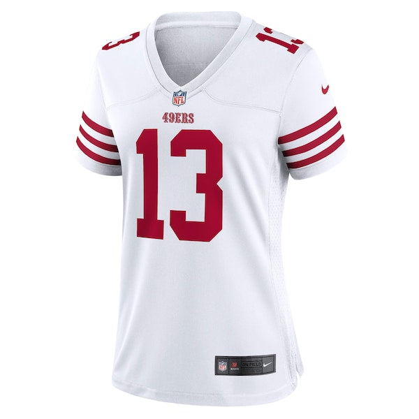 Brock Purdy San Francisco 49ers Nike Women's Game Jersey - White - Image 2