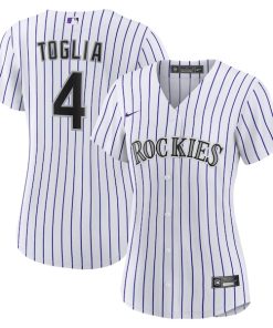 Michael Toglia Colorado Rockies Nike Women's Home Replica Jersey - White