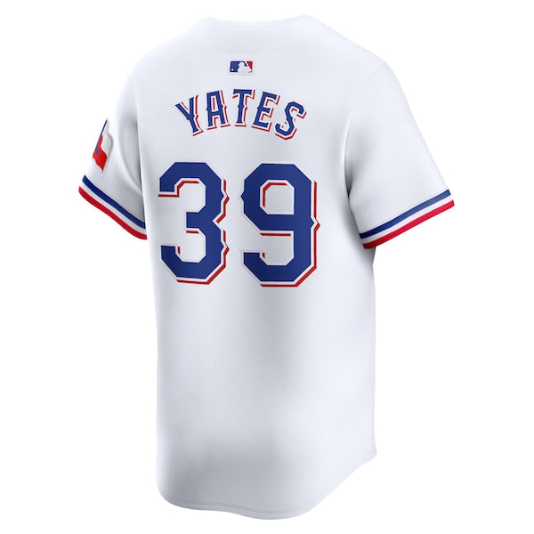 Kirby Yates Texas Rangers Nike Home Limited Player Jersey?ยจC White - Image 3