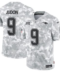 Matthew Judon New England Patriots Nike 2024 Salute to Service Limited Jersey - Arctic Camo