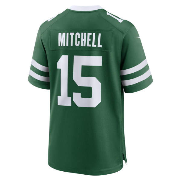 Adonai Mitchell New York Jets Nike Team Game Jersey - Legacy Green - Image 3