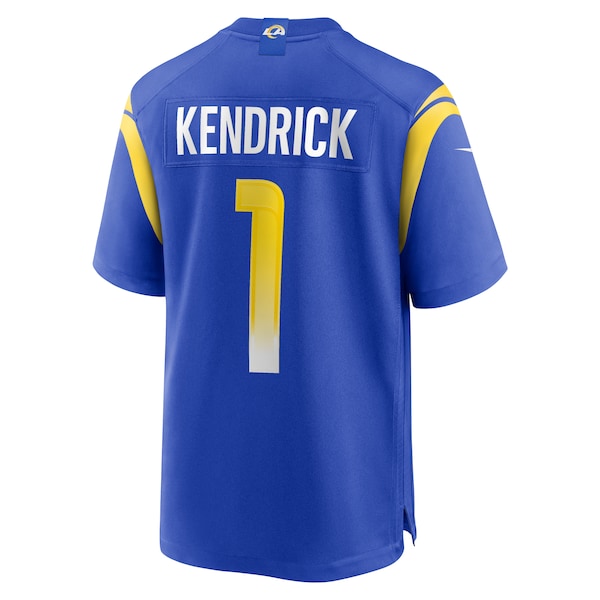 Derion Kendrick Los Angeles Rams Nike Home Game Jersey - Royal - Image 3