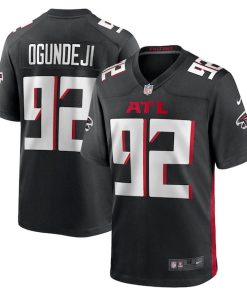 Adetokunbo Ogundeji Atlanta Falcons Nike Game Jersey - Black
