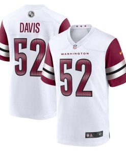 Jamin Davis Washington Commanders Nike Game Jersey - White/Burgundy