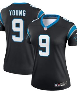 Bryce Young Carolina Panthers Nike Women's  Legend Jersey - Black