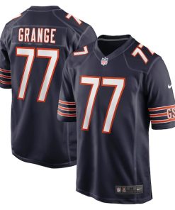 Red Grange Chicago Bears Nike Retired Player Jersey - Navy
