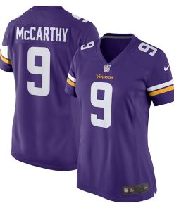 J.J. McCarthy Minnesota Vikings Nike Women's 2024 NFL Draft First Round Pick Player Game Jersey - Purple