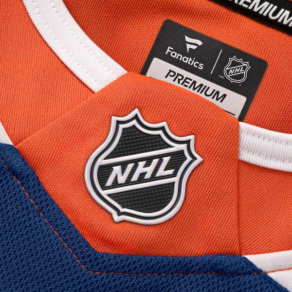 Connor McDavid Edmonton Oilers Home Premium Jersey - Royal/White - Image 6