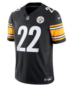 Alternative view of Najee Harris Pittsburgh Steelers Nike Vapor F.U.S.E. Limited Jersey - Black/White