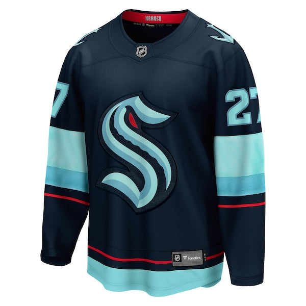 Mason Marchment Seattle Kraken Home Breakaway Jersey - Deep Sea Blue - Image 2
