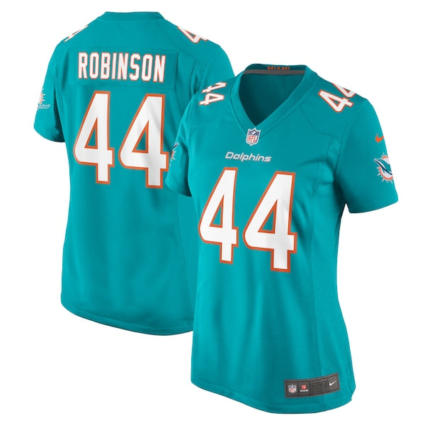 Chop Robinson Miami Dolphins Nike Women's Game Jersey - Aqua