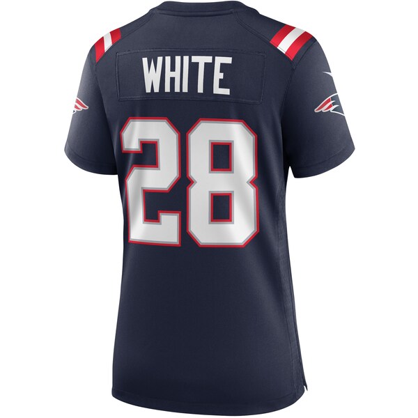 James White New England Patriots Nike Women's Game Jersey - Navy - Image 3
