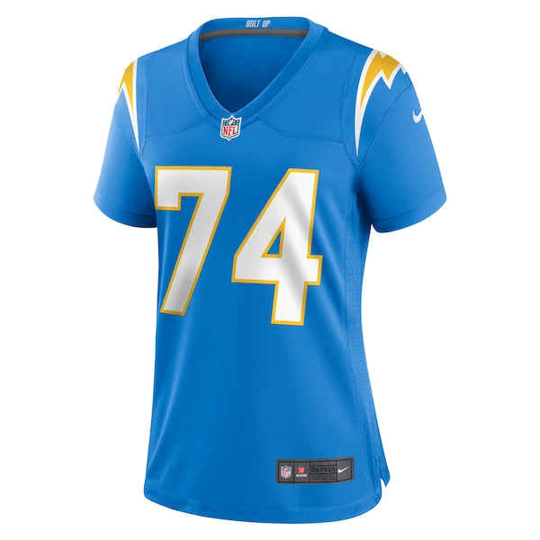 Tyler McLellan Los Angeles Chargers Nike Women's Game Jersey - Powder Blue - Image 2