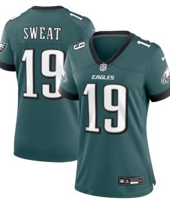 Josh Sweat Philadelphia Eagles Nike Women's Team Game Jersey - Midnight Green