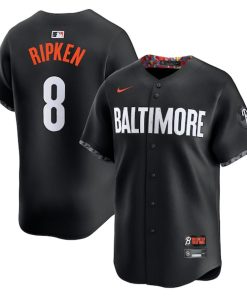 Cal Ripken Jr. Baltimore Orioles Nike City Connect Limited Jersey - Black