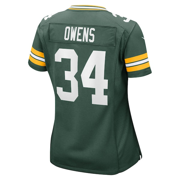 Jonathan Owens Green Bay Packers Nike Women's Game Jersey - Green - Image 3