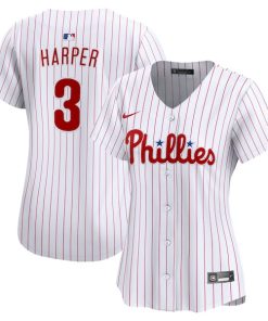 Bryce Harper Philadelphia Phillies Nike Women's Home Limited Player Jersey - White