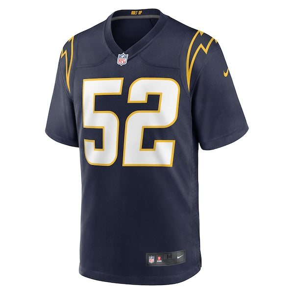 Khalil Mack Los Angeles Chargers Nike Alternate Game Jersey - Navy/Royal/White - Image 3