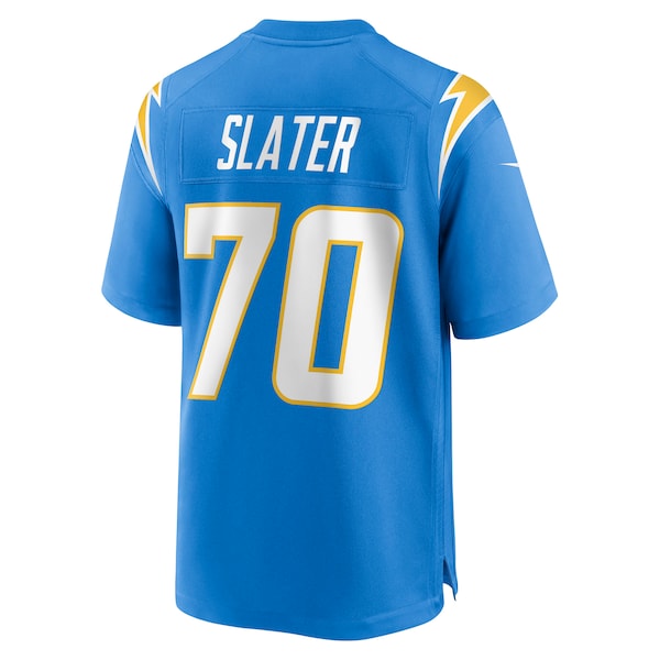 Rashawn Slater Los Angeles Chargers Nike Game Jersey - Powder Blue/White - Image 4