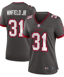 Antoine Winfield Jr. Tampa Bay Buccaneers Nike Women's Game Jersey - Pewter/White