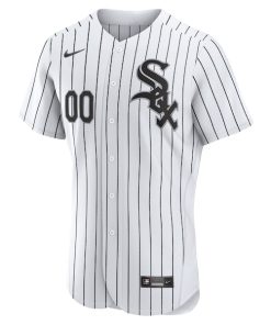 Alternative view of Chicago White Sox Nike Home Authentic Custom Jersey - White