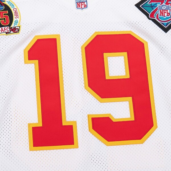 Joe Montana Kansas City Chiefs 1994 Authentic Throwback Retired Player Jersey - White - Image 4