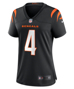 Alternative view of Sean Clifford Cincinnati Bengals Nike Women's Team Game Jersey -  Black