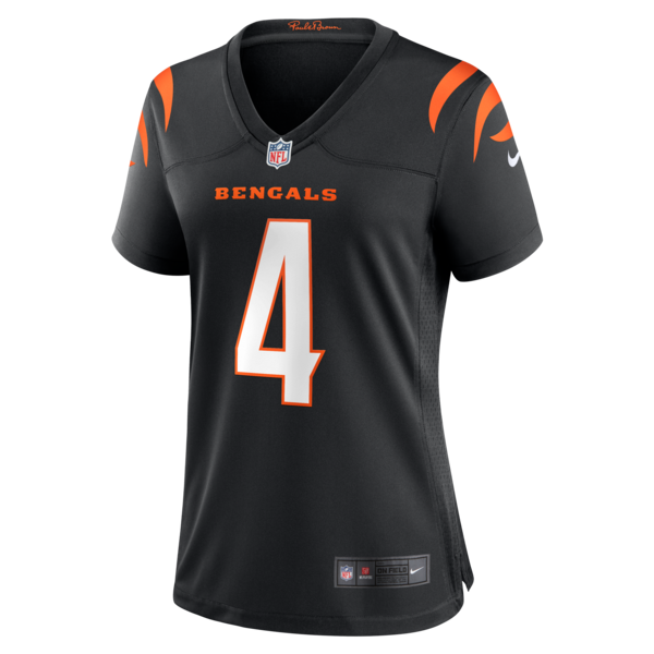 Sean Clifford Cincinnati Bengals Nike Women's Team Game Jersey - Black - Image 2