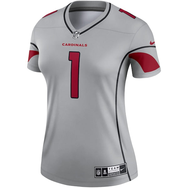 Kyler Murray Arizona Cardinals Nike Women's Inverted Legend Jersey - Gray - Image 2