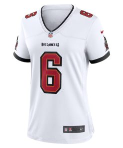 Alternative view of Baker Mayfield Tampa Bay Buccaneers Nike Women's Away Game Jersey - White