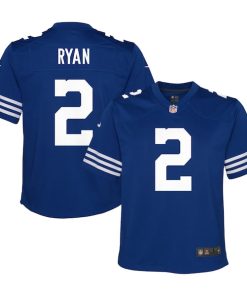 Matt Ryan Indianapolis Colts Nike Youth Alternate Game Jersey - Royal/White