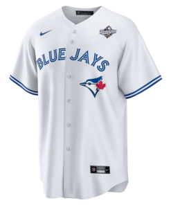 Alternative view of Vladimir Guerrero Jr. Toronto Blue Jays Nike 2025 World Series Replica Jersey - White