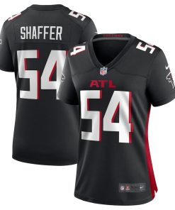 Justin Shaffer Atlanta Falcons Nike Women's  Game Jersey -  Black