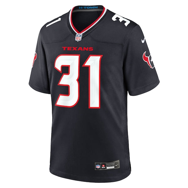 Dameon Pierce Houston Texans Nike Game Jersey - Navy/Red/White - Image 3