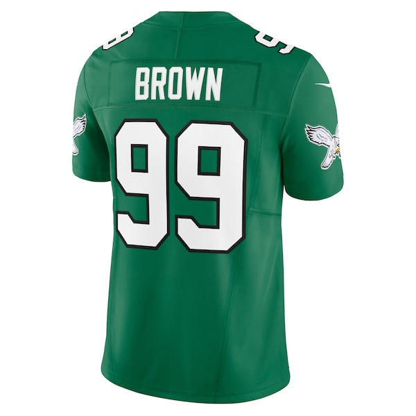 Jerome Brown Philadelphia Eagles Nike Alternate Vapor F.U.S.E. Limited Jersey - Kelly Green - Image 3