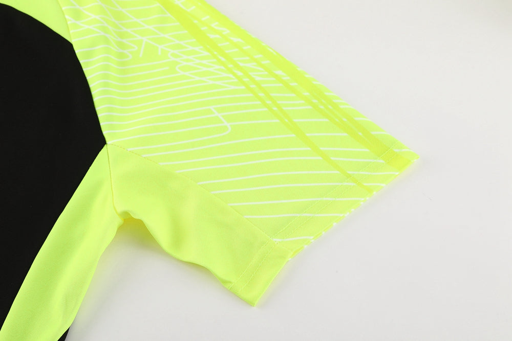 Nike Short Sleeve Training Jersey Set-ND07- Yellow/Black - Image 5