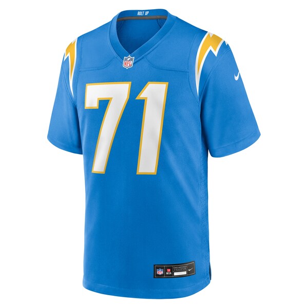Branson Taylor Los Angeles Chargers Nike Team Game Jersey - Powder Blue - Image 3