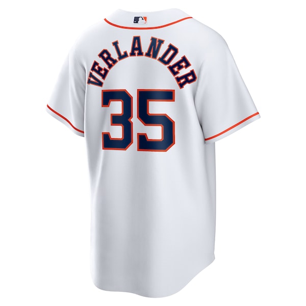 Justin Verlander Houston Astros Nike Home Replica Player Jersey - White - Image 3