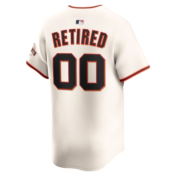 San Francisco Giants Nike Home Limited Pick-A-Player Retired Roster Jersey - Cream - Image 3