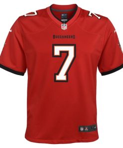 Alternative view of Bucky Irving Tampa Bay Buccaneers Nike Youth Team Game Jersey - Red