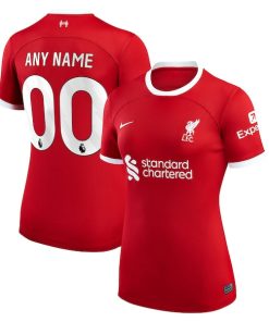 Liverpool Nike Women's 2023/24 Home Replica Custom Jersey - Red