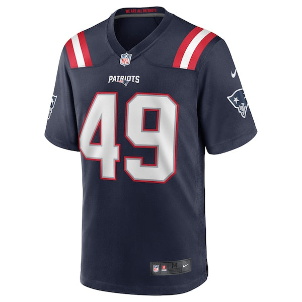 Joe Cardona New England Patriots Nike Game Jersey - Navy - Image 2